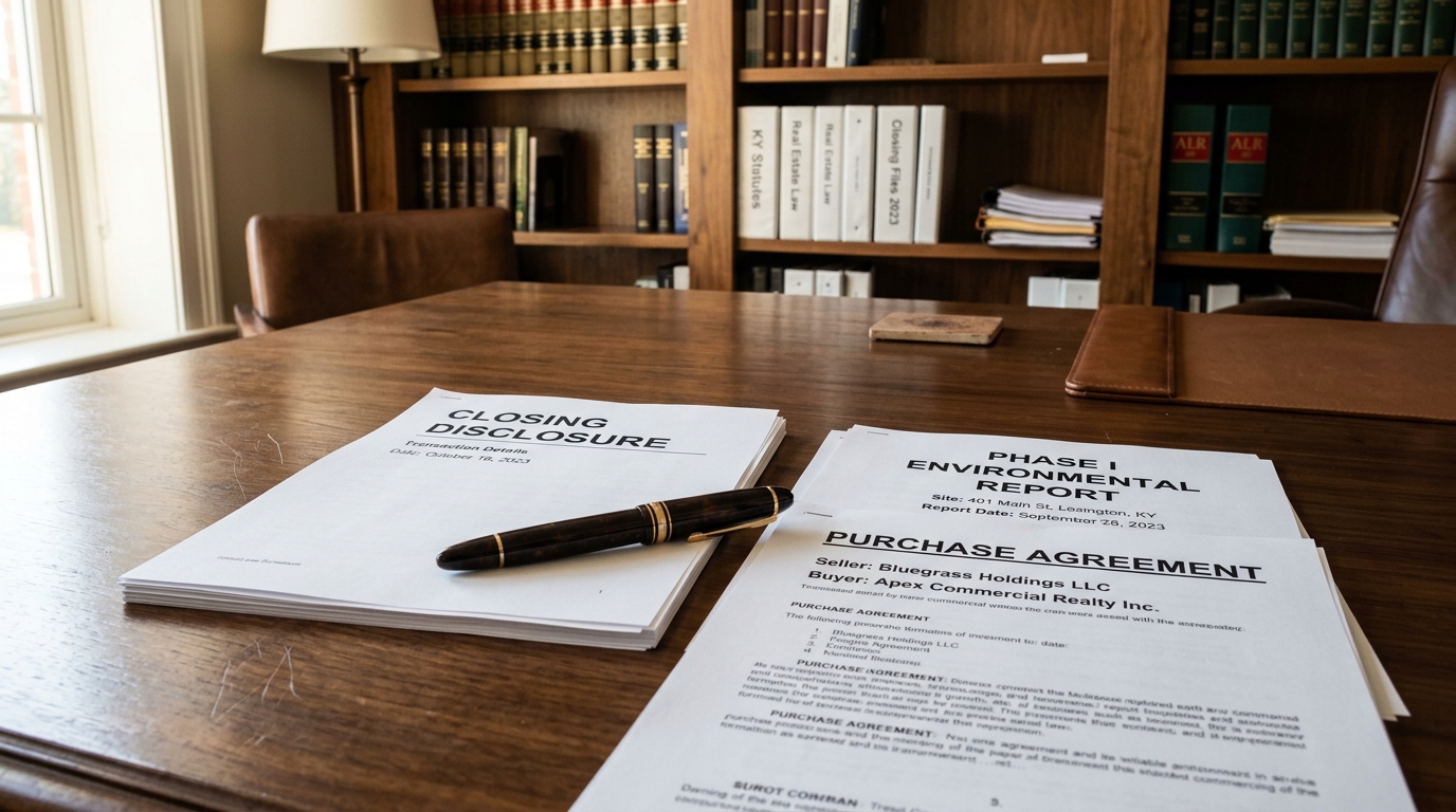Seller Closing Costs on Commercial Property in Kentucky
