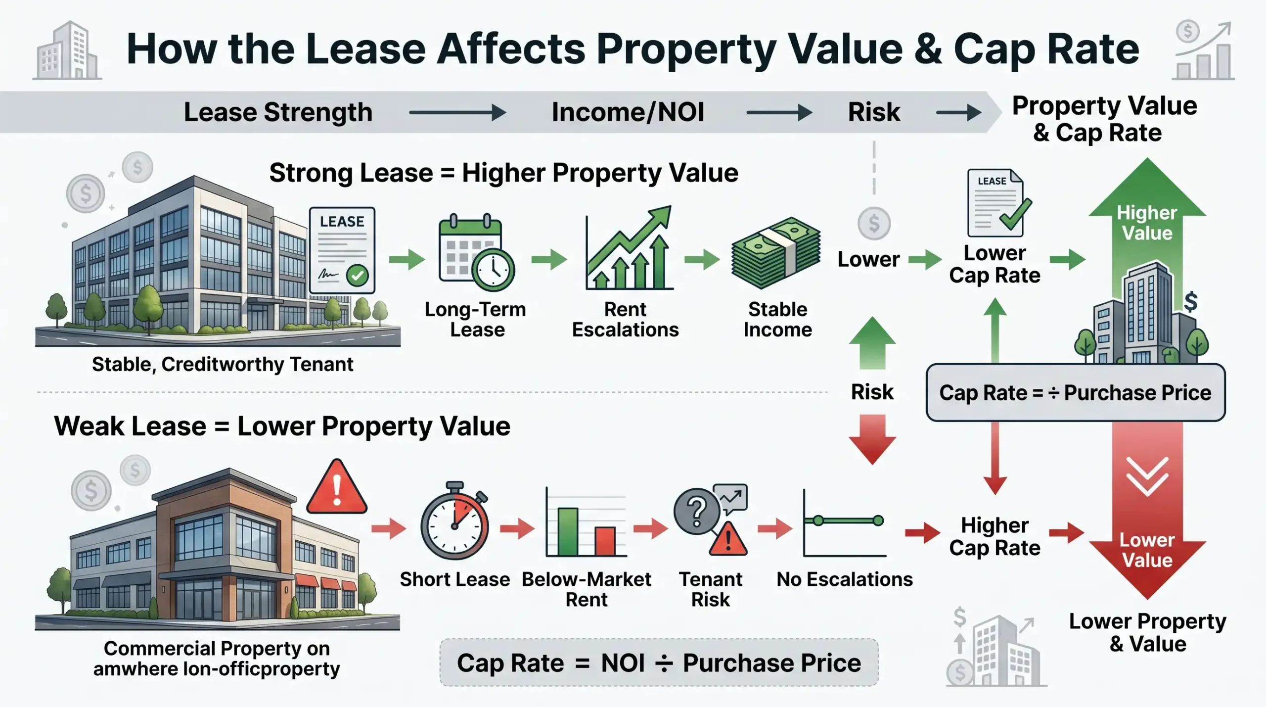 How the Lease Affects Your Property's Value and Cap Rate
