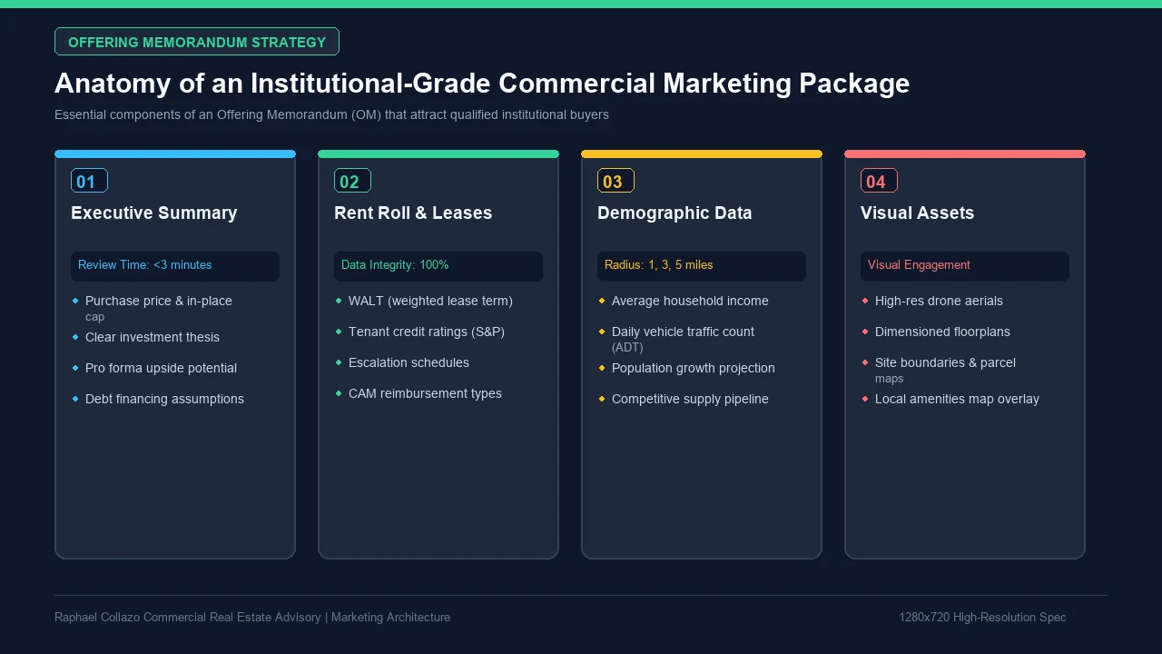 Anatomy of an Institutional-Grade Commercial Marketing Package