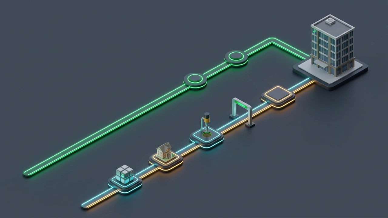 How Buyer Financing Can Influence a Commercial Property Sale Timeline - 3D Technical Cutaway